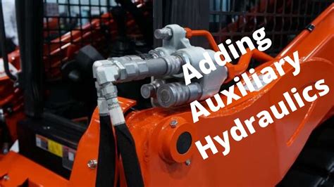 adding auxiliary hydraulics to skid steer|hydraulic attachments for skid steer.